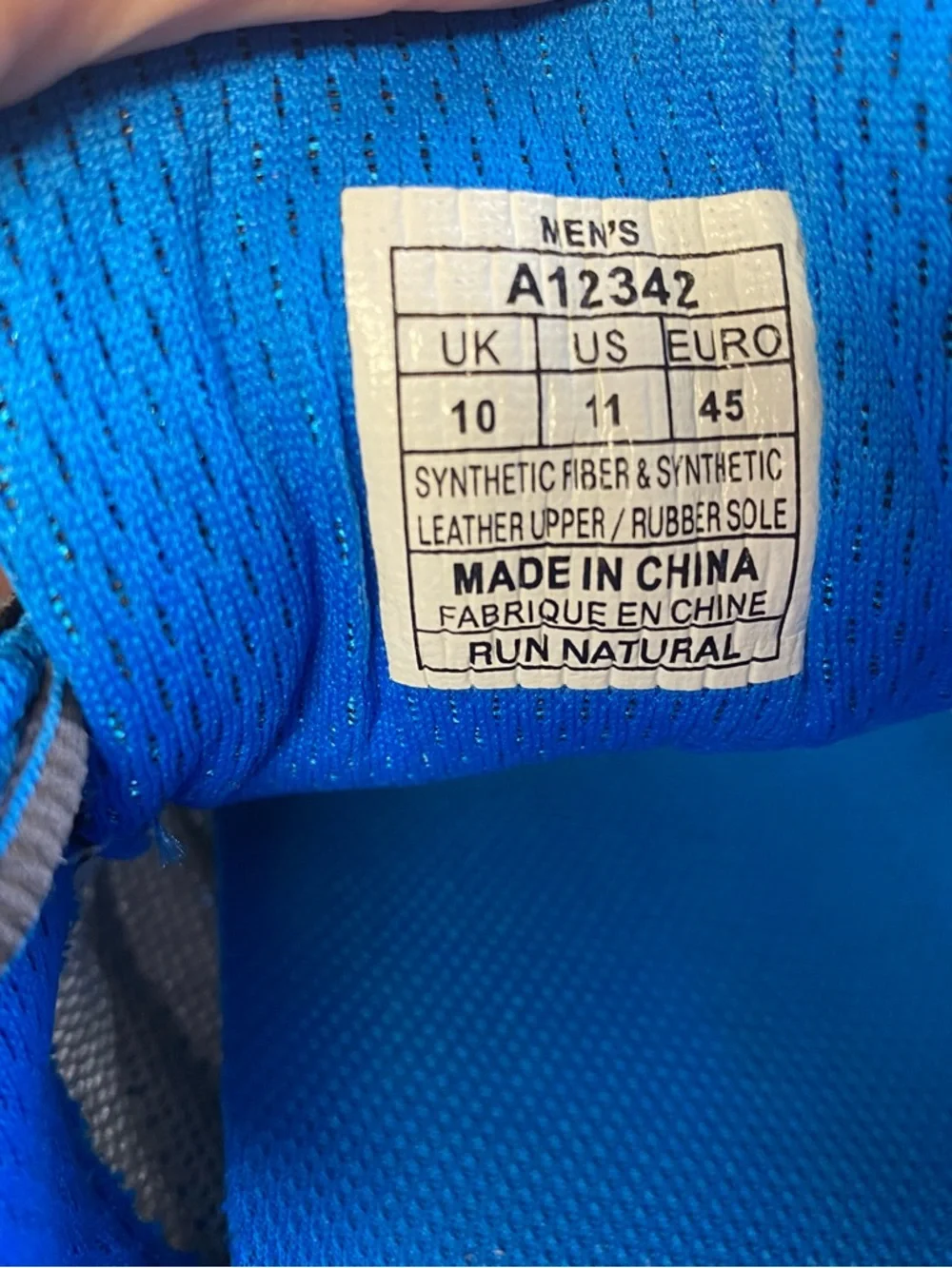 Altra breathable mesh